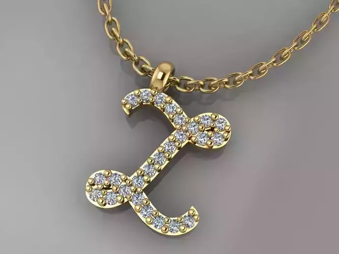 GC GOLD H194-Diamond GOLD  NECKLACE