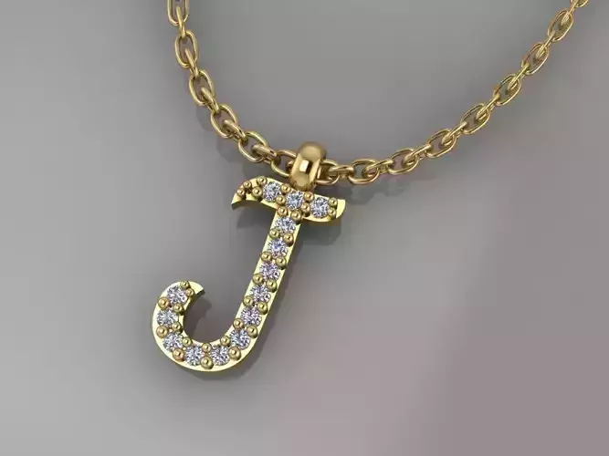 GC GOLD H201-Diamond gold NECKLACE