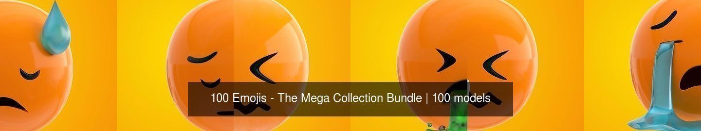 100 Emojis Pack - The Mega Collection Bundle _8