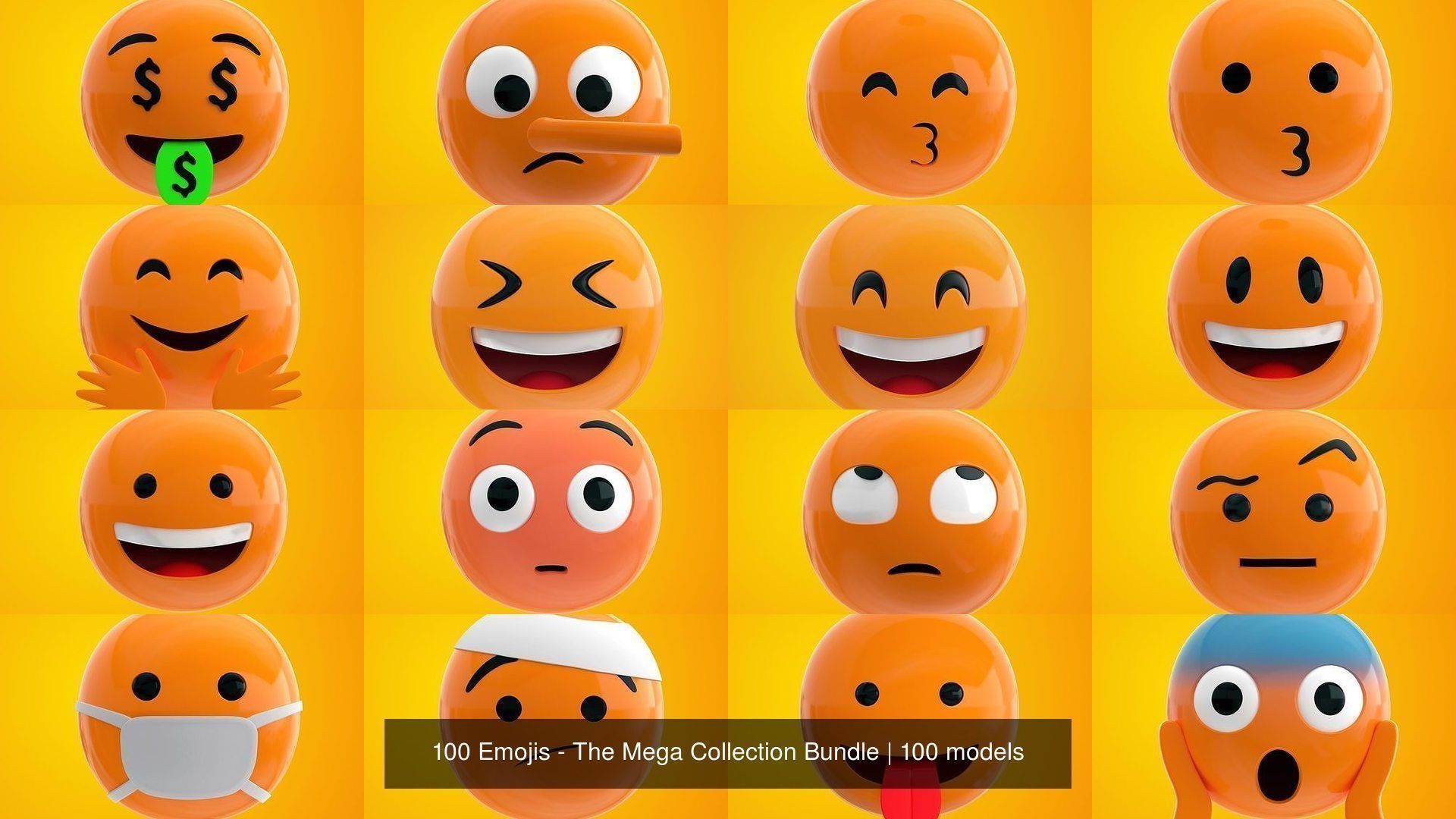 100 Emojis Pack - The Mega Collection Bundle _6