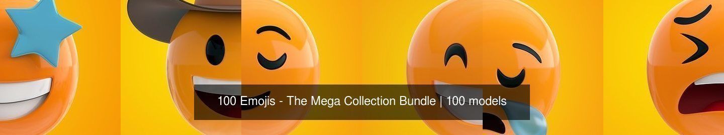 100 Emojis Pack - The Mega Collection Bundle _1