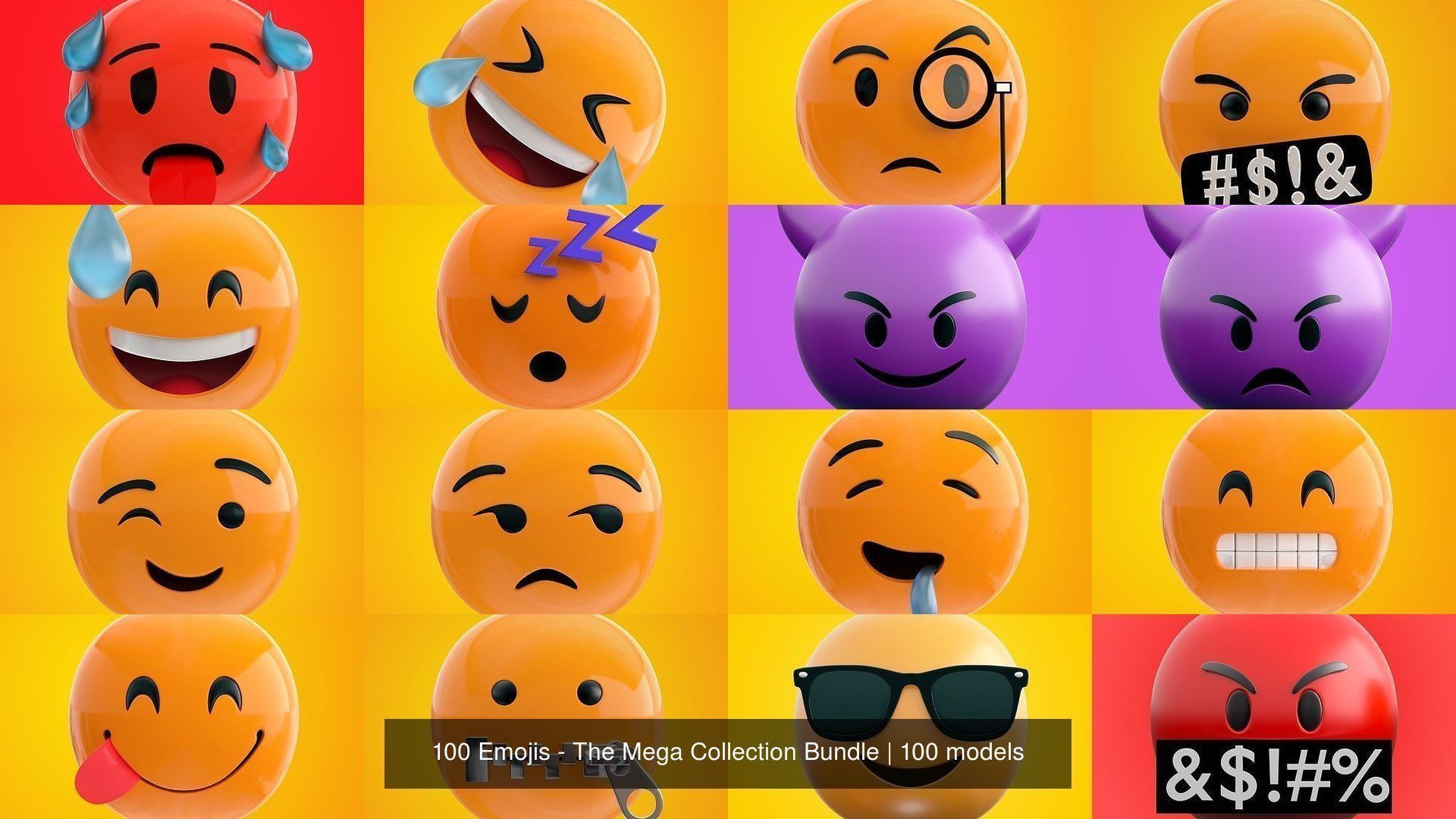 100 Emojis Pack - The Mega Collection Bundle _2