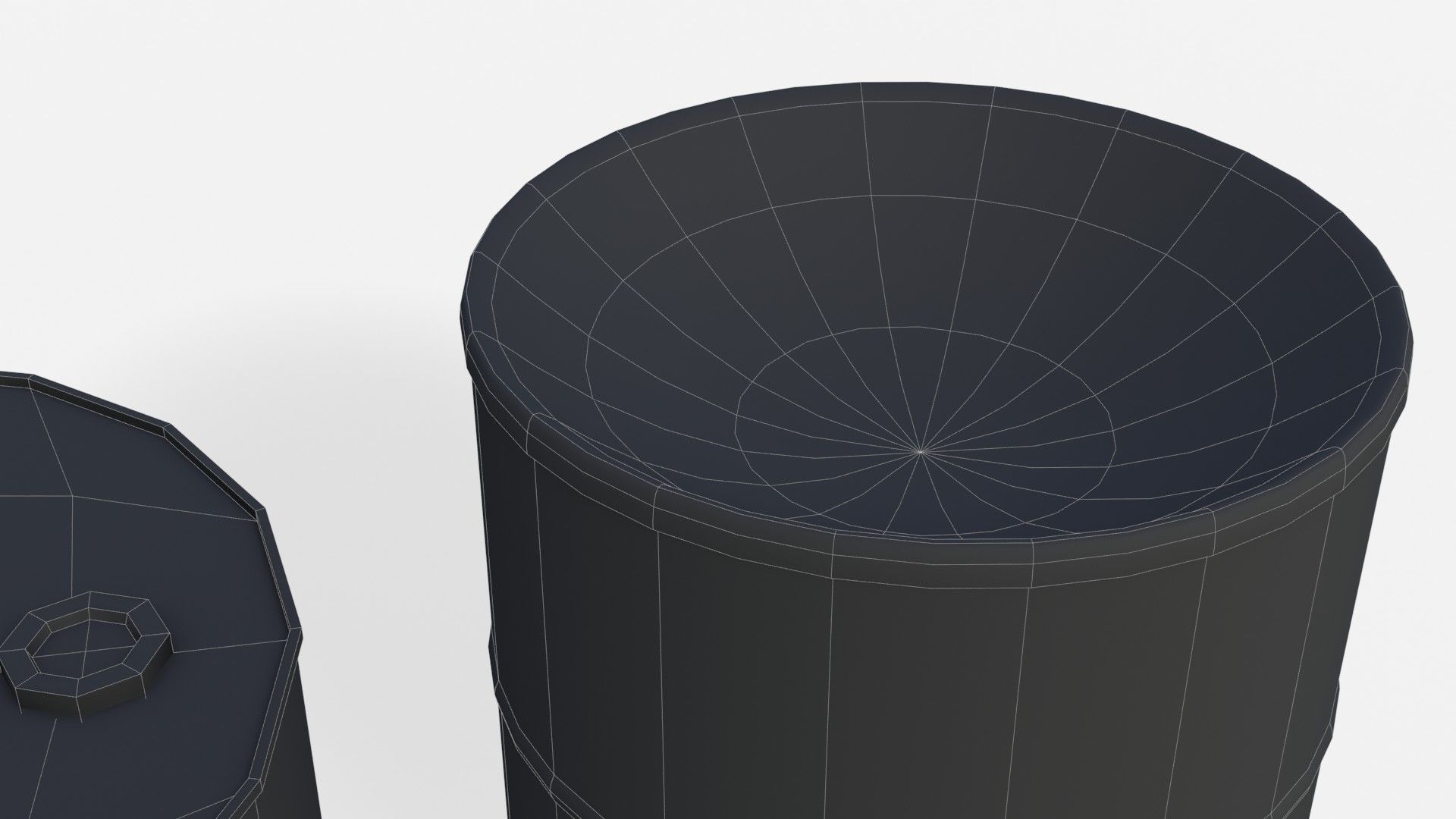 Barrels Asset 02 Low-poly 3D model_18