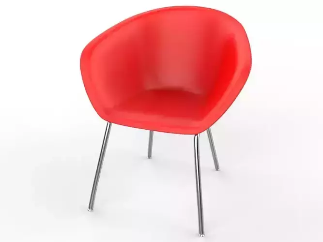  Plastic chair 3D model