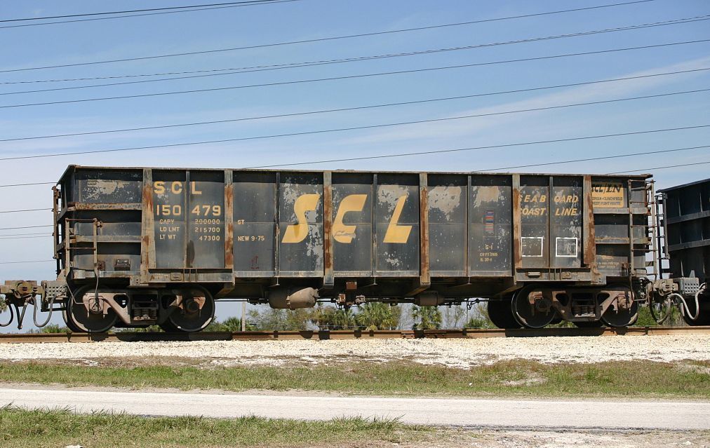 G1 Phosphate Gondola HO and N Scale Freight Car 3D print model_4