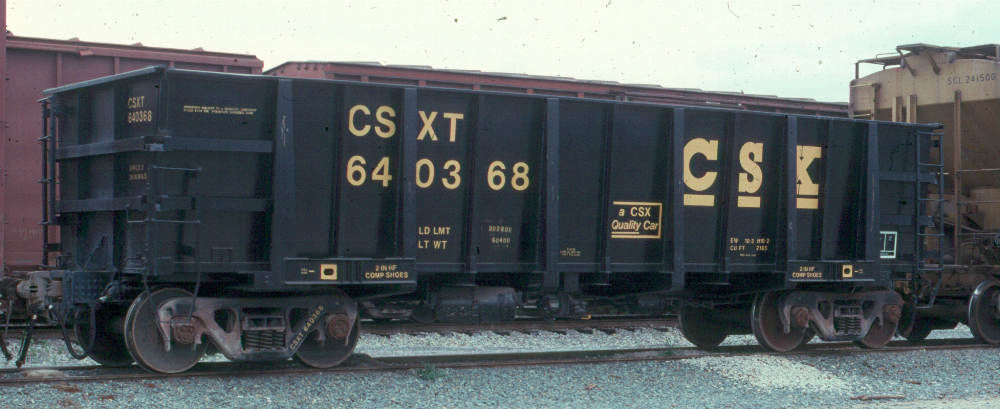 G1 Phosphate Gondola HO and N Scale Freight Car 3D print model_3