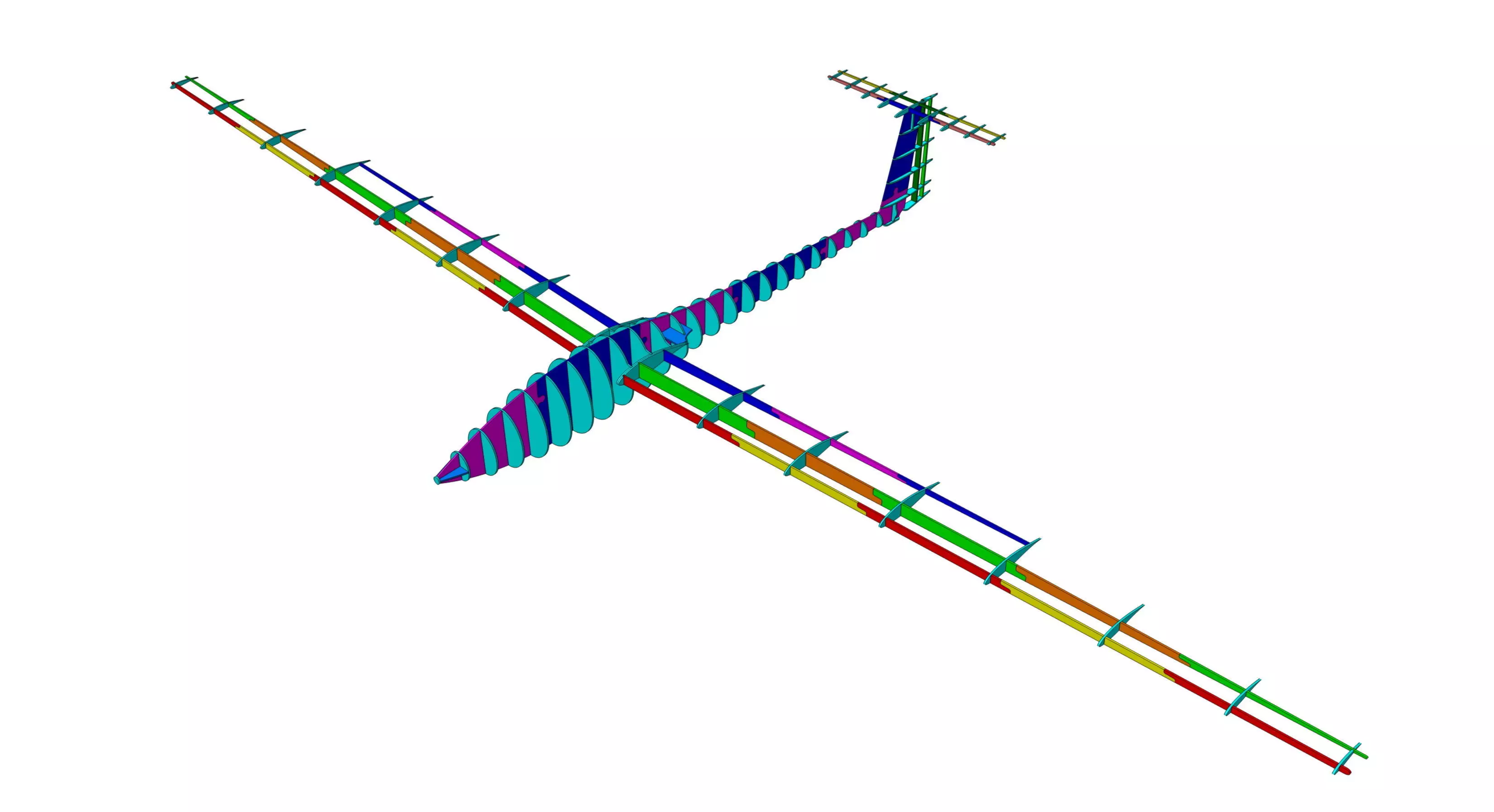 DG-100 GLIDER 1-5 SCALE 3D print model_0