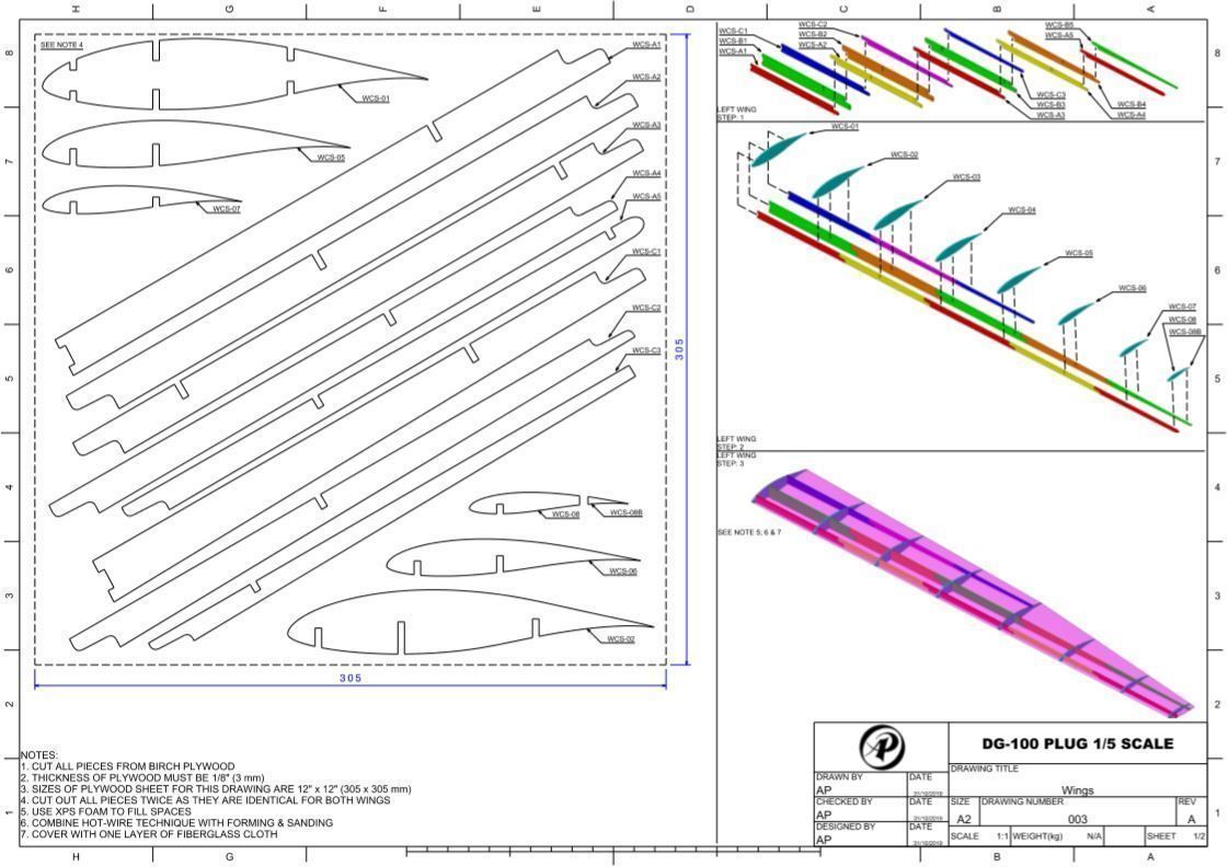 DG-100 GLIDER 1-5 SCALE 3D print model_3