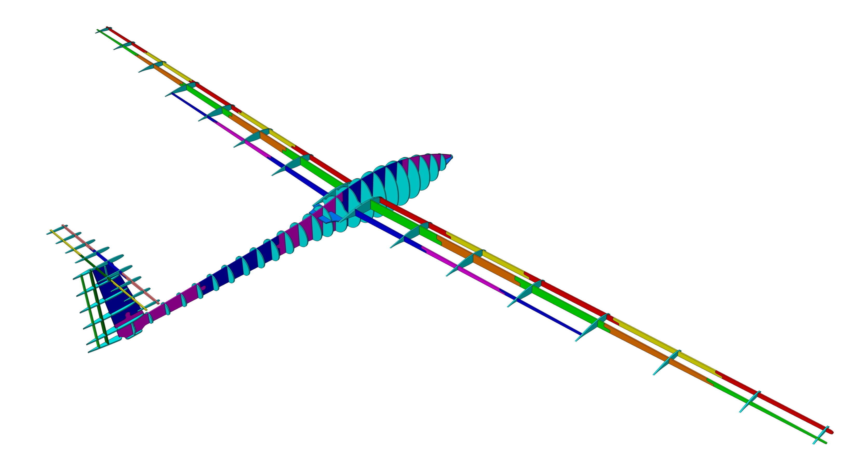 DG-100 GLIDER 1-5 SCALE 3D print model_7