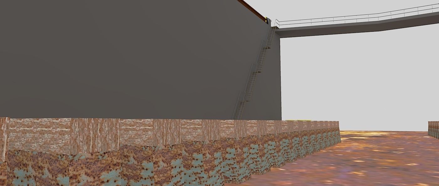 Floating Drydock 3D model_3