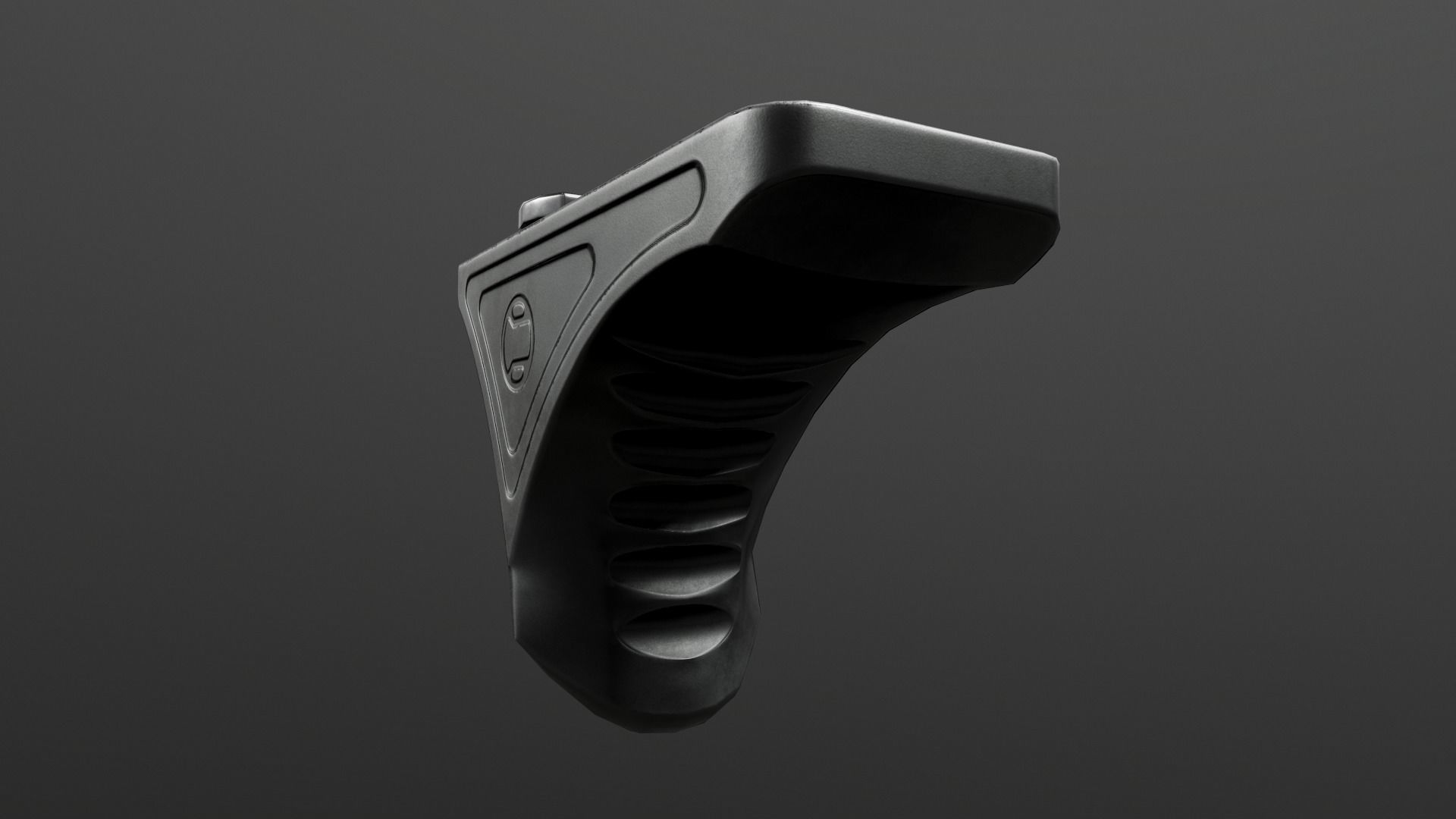 Railscales Karve MLOK Handstop Low-poly 3D model_7