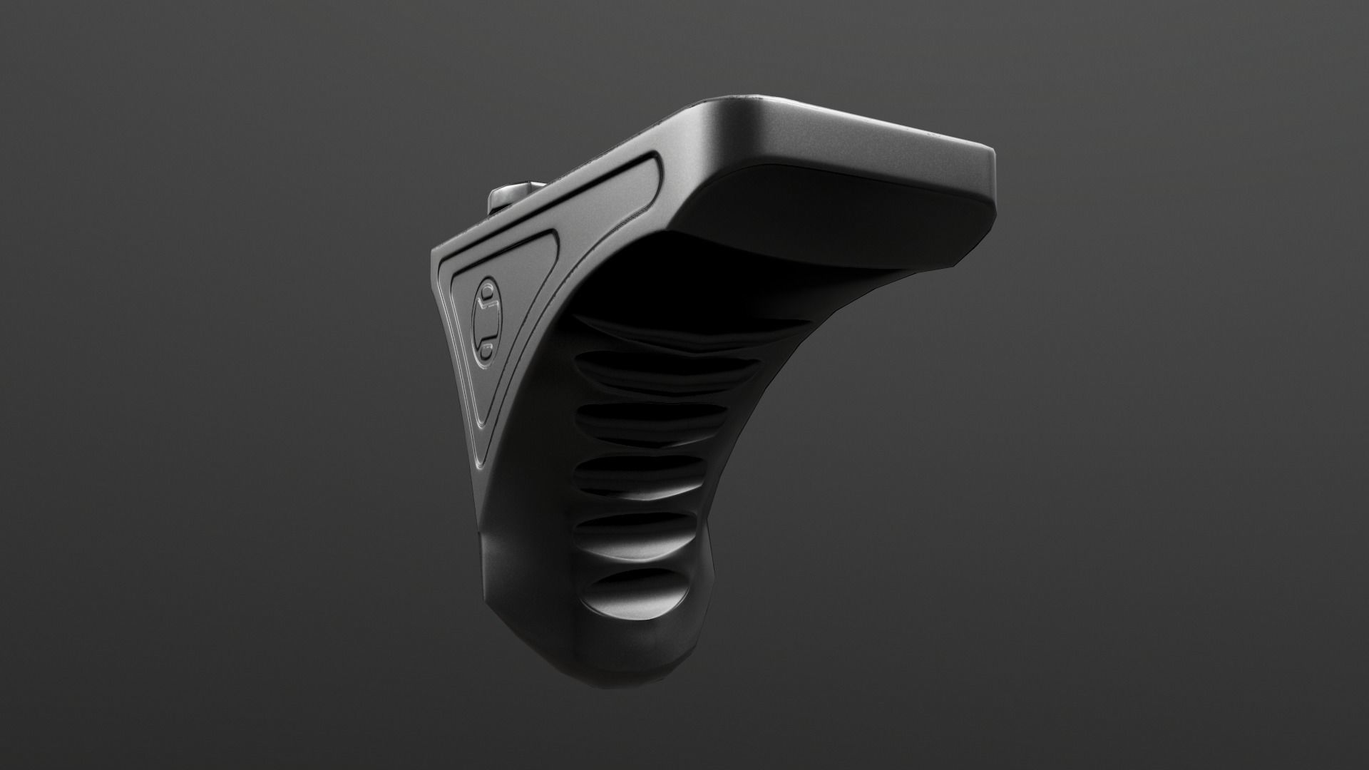 Railscales Karve MLOK Handstop Low-poly 3D model_9