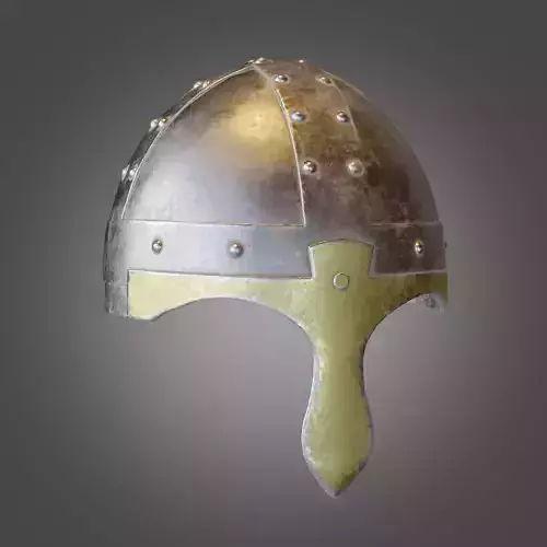 Medieval Iron Helmet