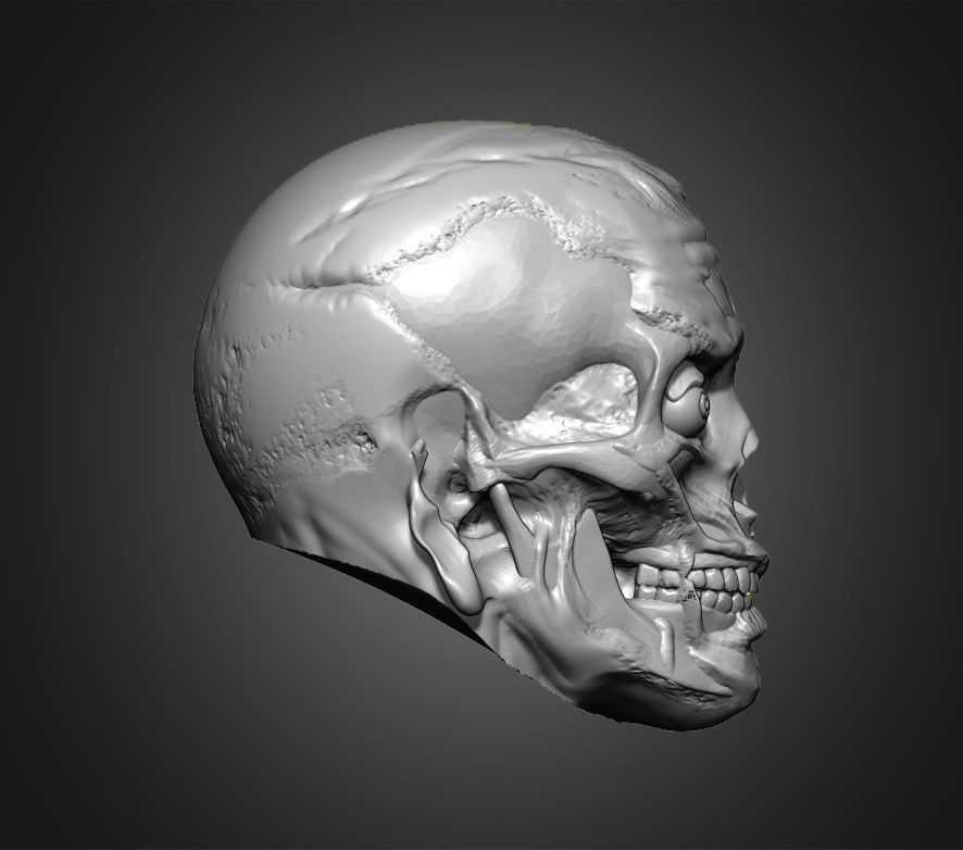 Zombies Heads 3D print model_7