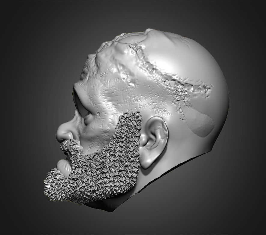 Zombies Heads 3D print model_19