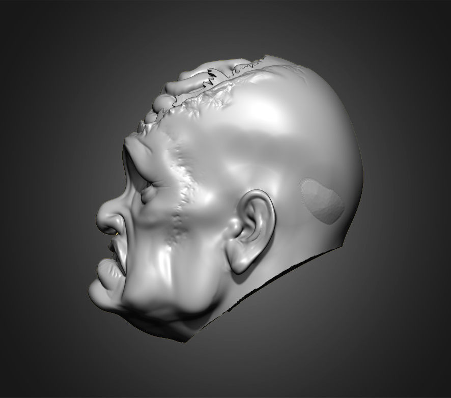 Zombies Heads 3D print model_13