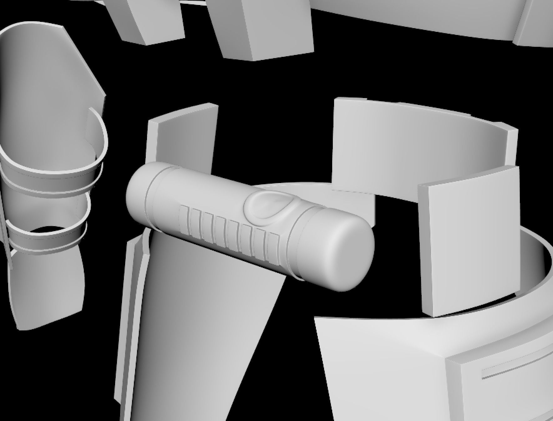 Imperial Riot Trooper 3D print model_4