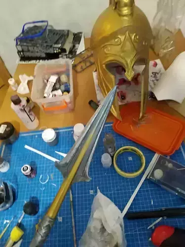 Leonidas spear Assassins Creed inspired