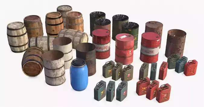 Liquid Containers Collection 