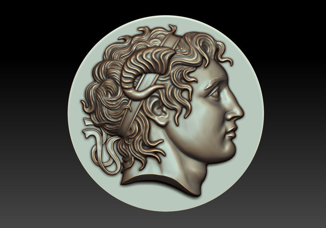 Alexander the Great 3D print model_9