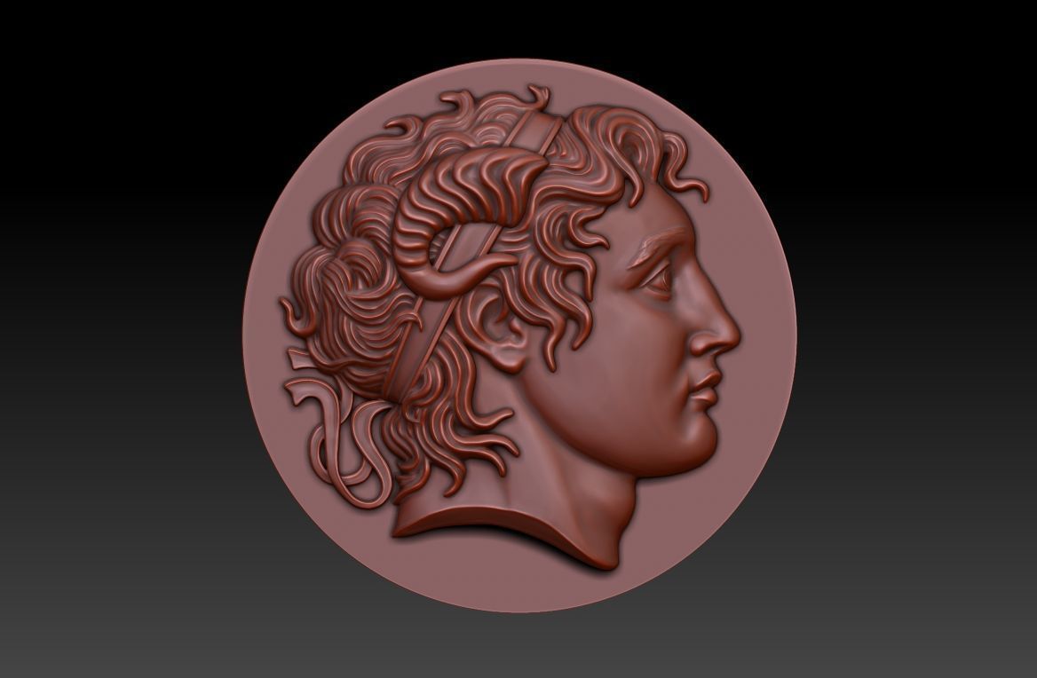 Alexander the Great 3D print model_16