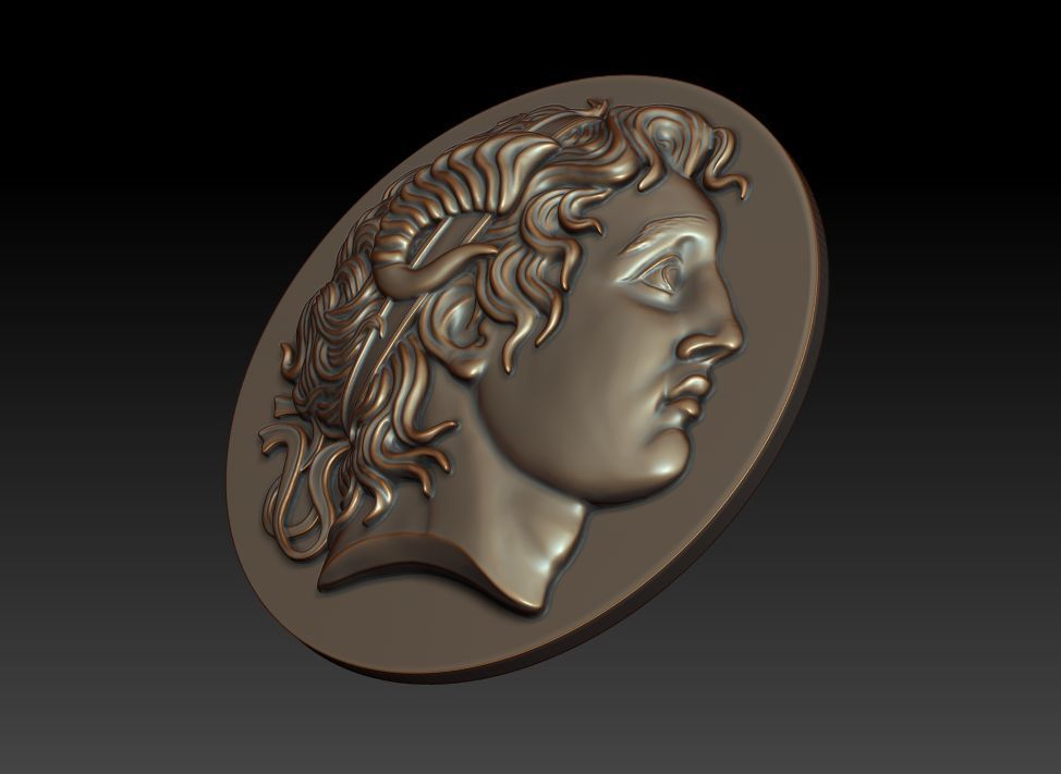 Alexander the Great 3D print model_11