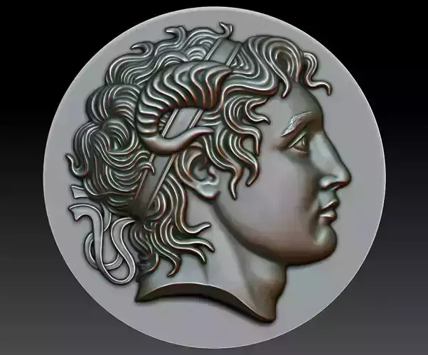 Alexander the Great 3D print model