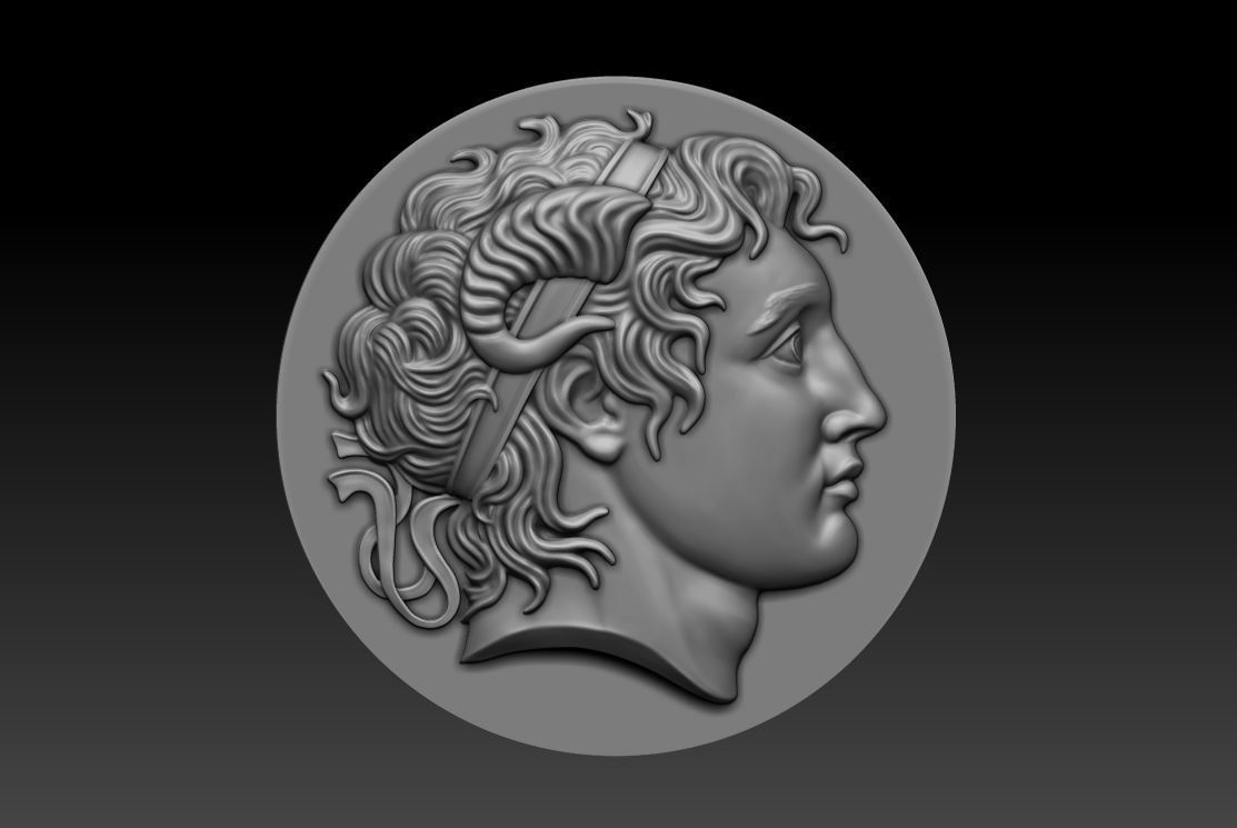 Alexander the Great 3D print model_13