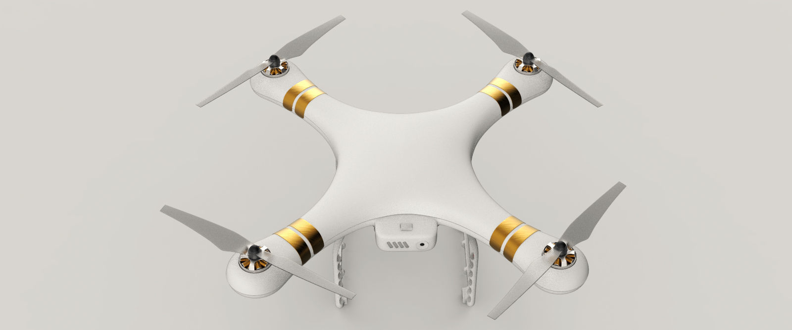 QuadroCopter High Detailed HIgh-Poly 3D model_9