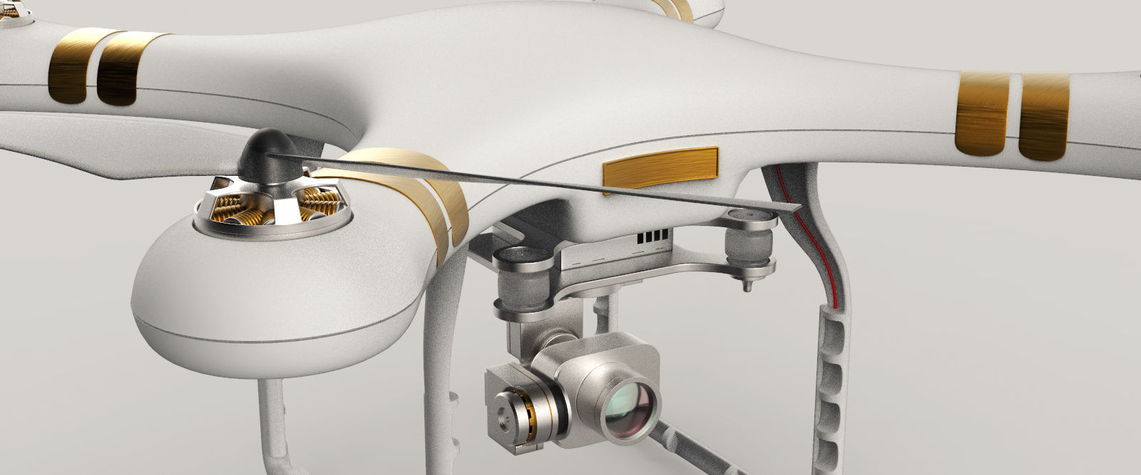 QuadroCopter High Detailed HIgh-Poly 3D model_5