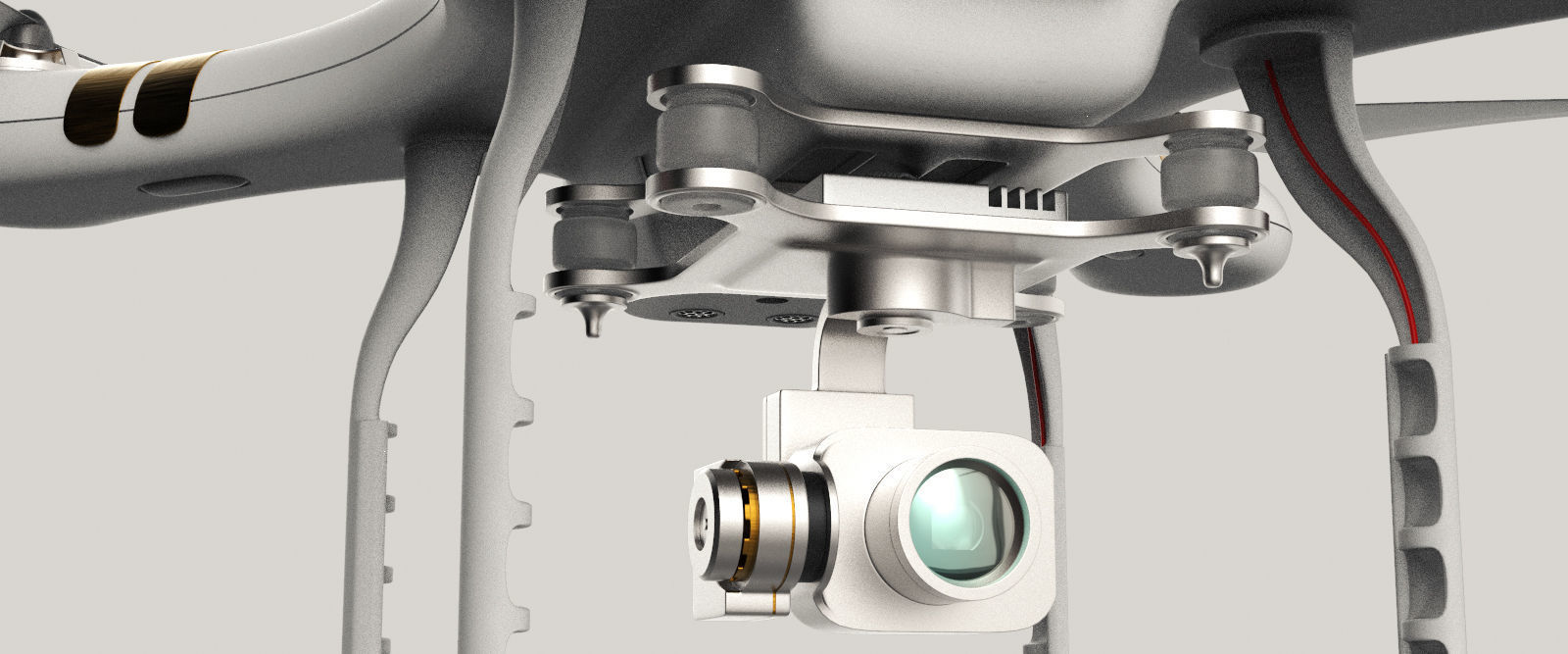 QuadroCopter High Detailed HIgh-Poly 3D model_10