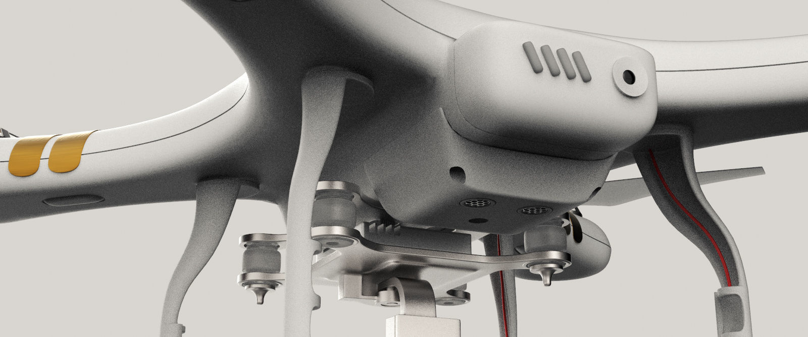 QuadroCopter High Detailed HIgh-Poly 3D model_8