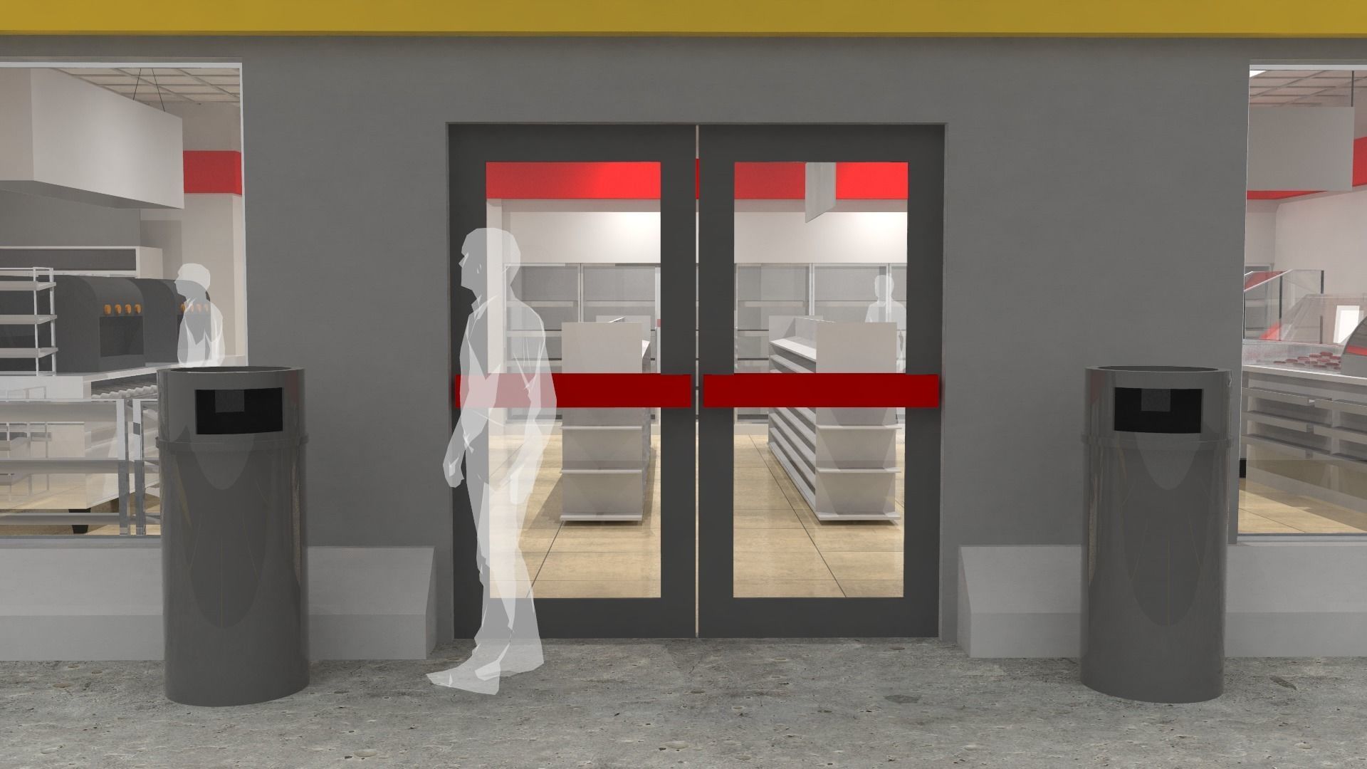 Oxxo - Convenience Store 3D model_10