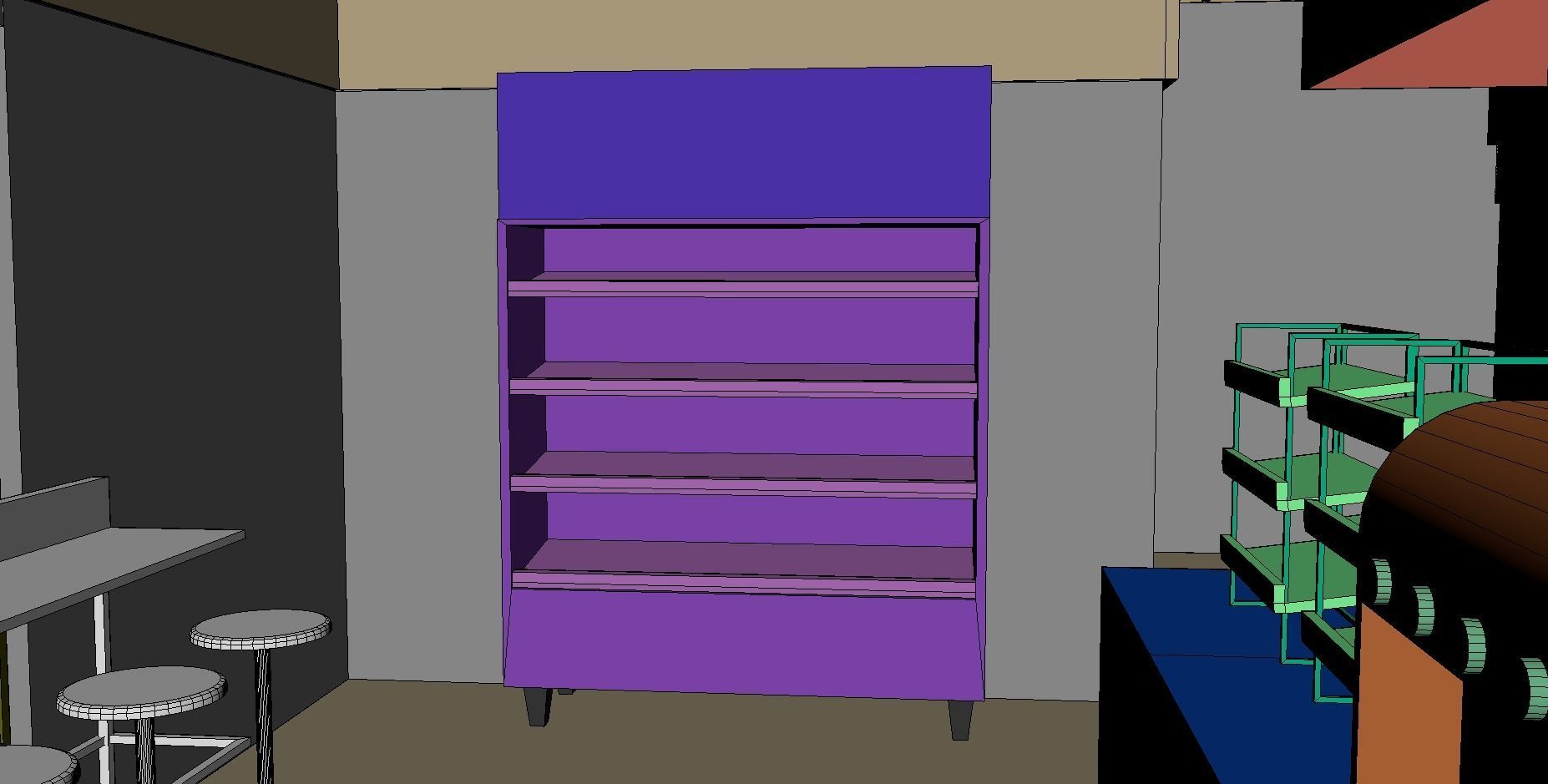 Oxxo - Convenience Store 3D model_34