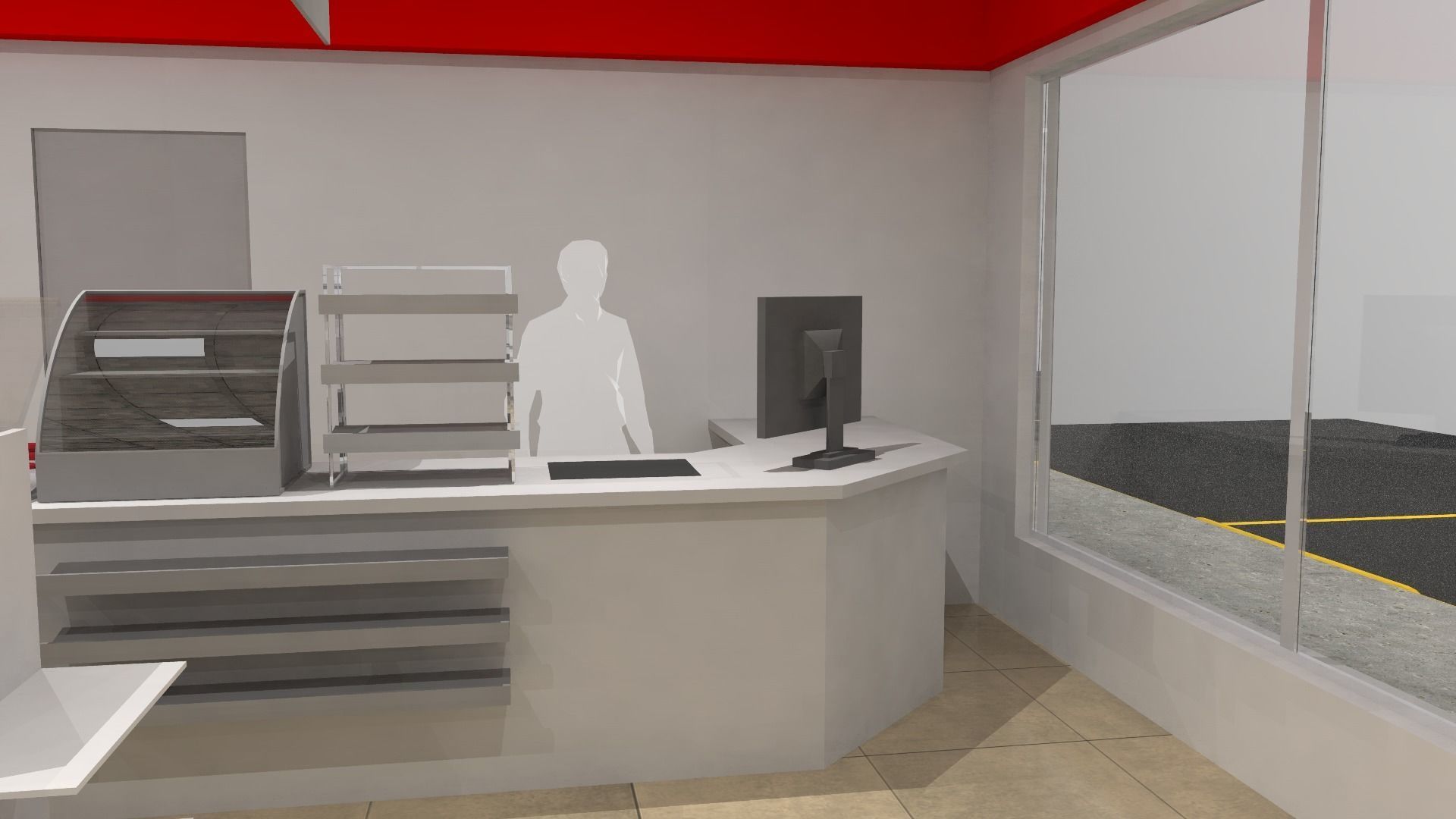 Oxxo - Convenience Store 3D model_20