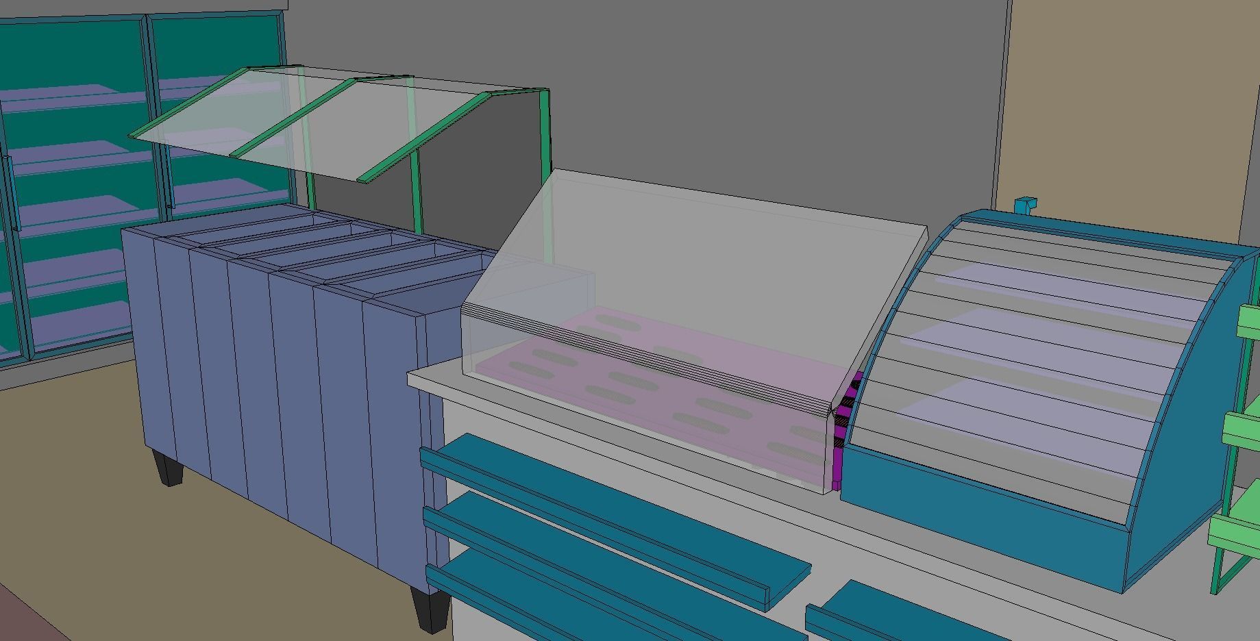 Oxxo - Convenience Store 3D model_31