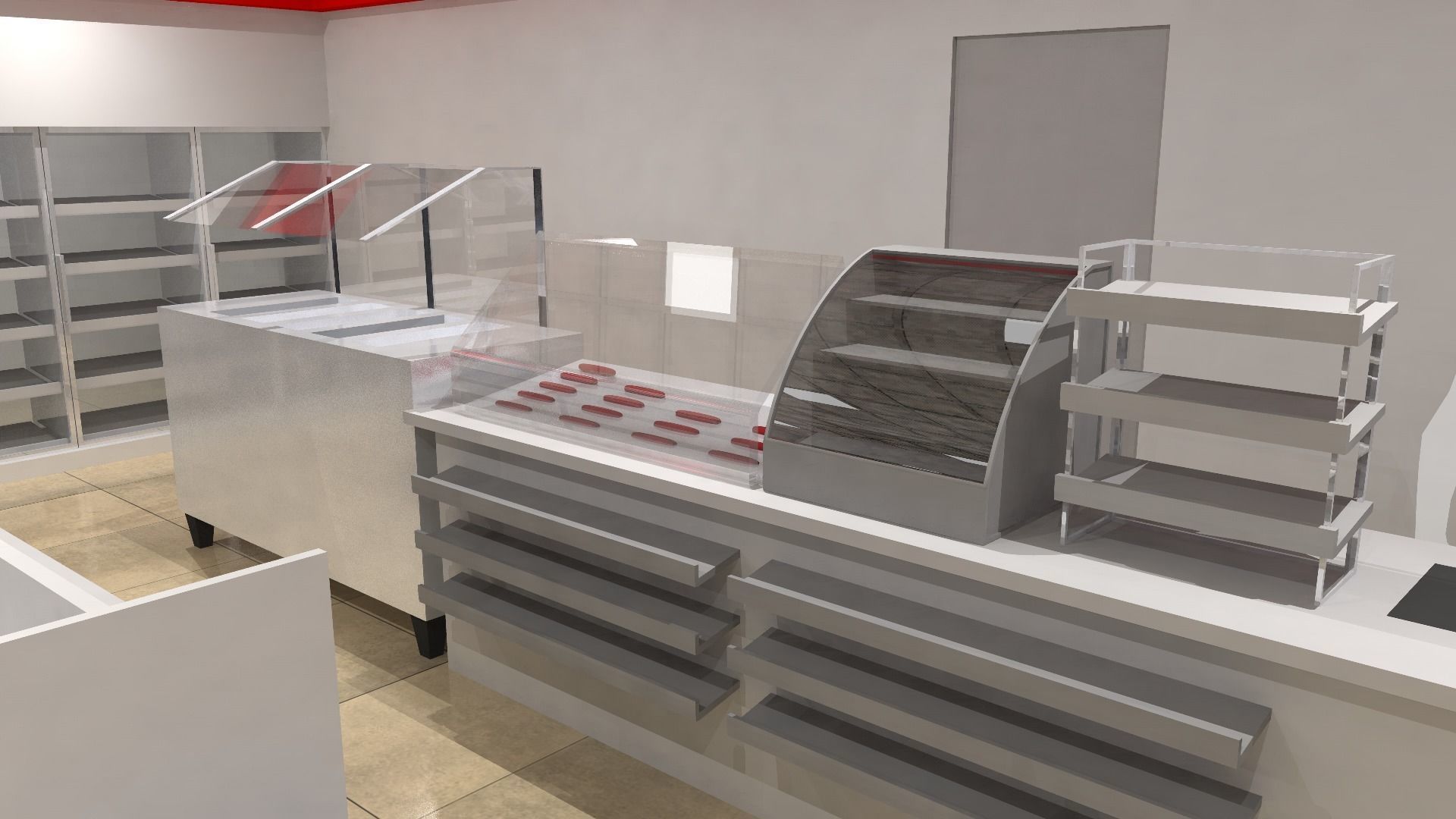 Oxxo - Convenience Store 3D model_19