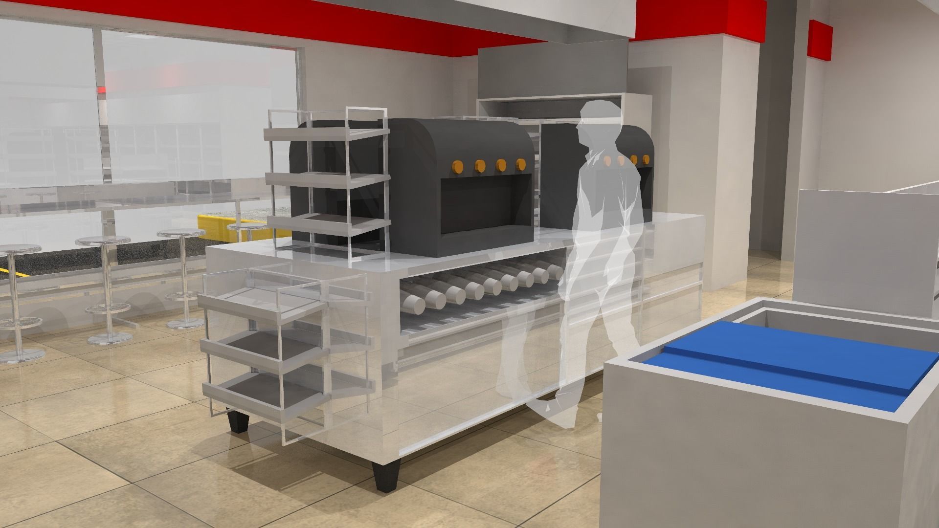 Oxxo - Convenience Store 3D model_14