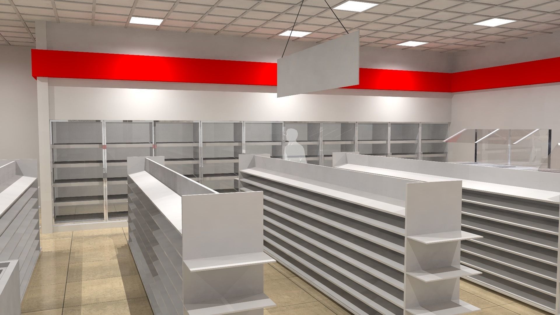 Oxxo - Convenience Store 3D model_11