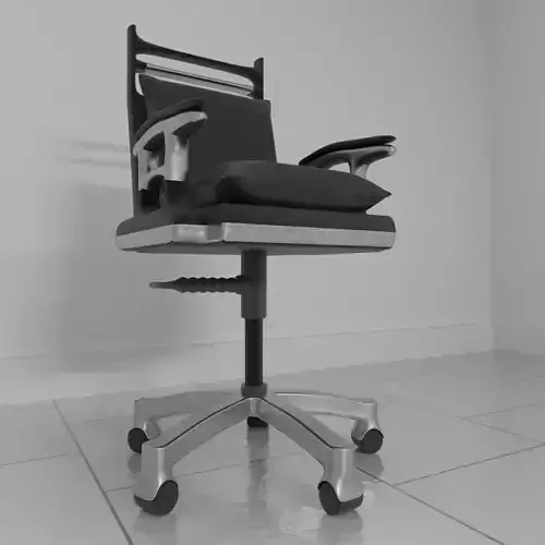 Rotating Chair 1 3D model