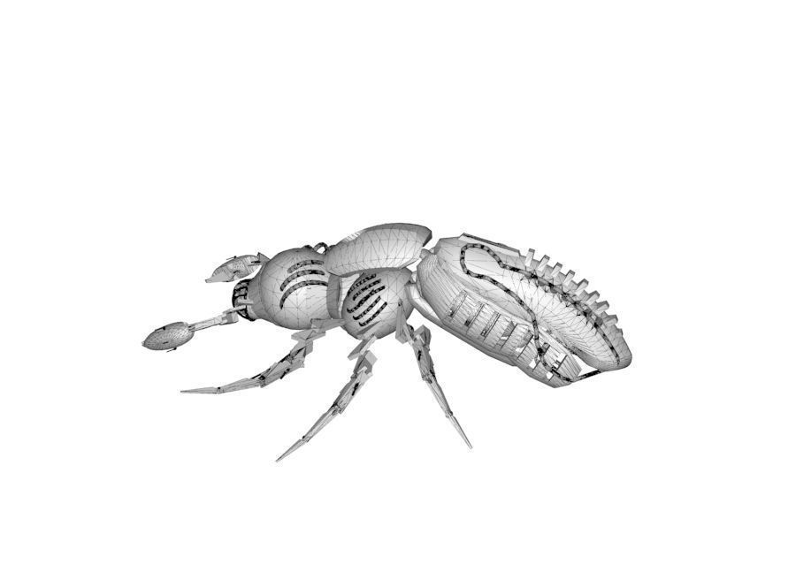Insects Robot 3D model_16