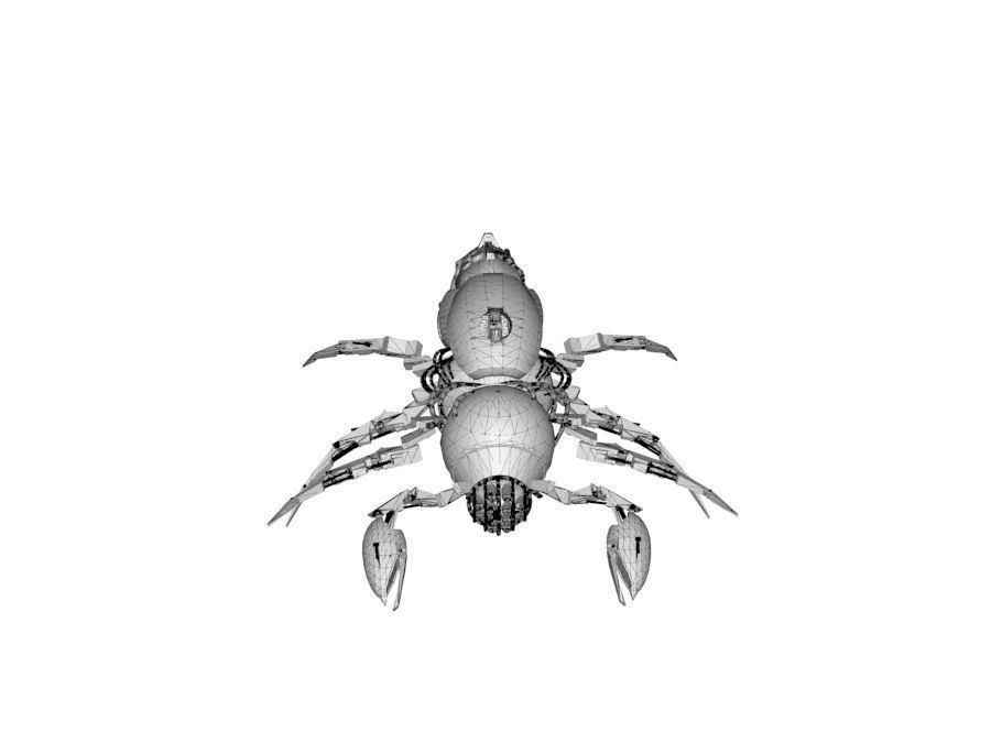 Insects Robot 3D model_13