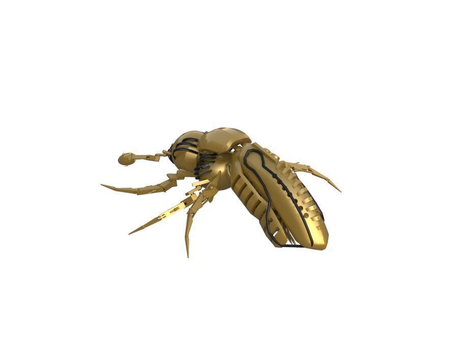 Insects Robot 3D model_7