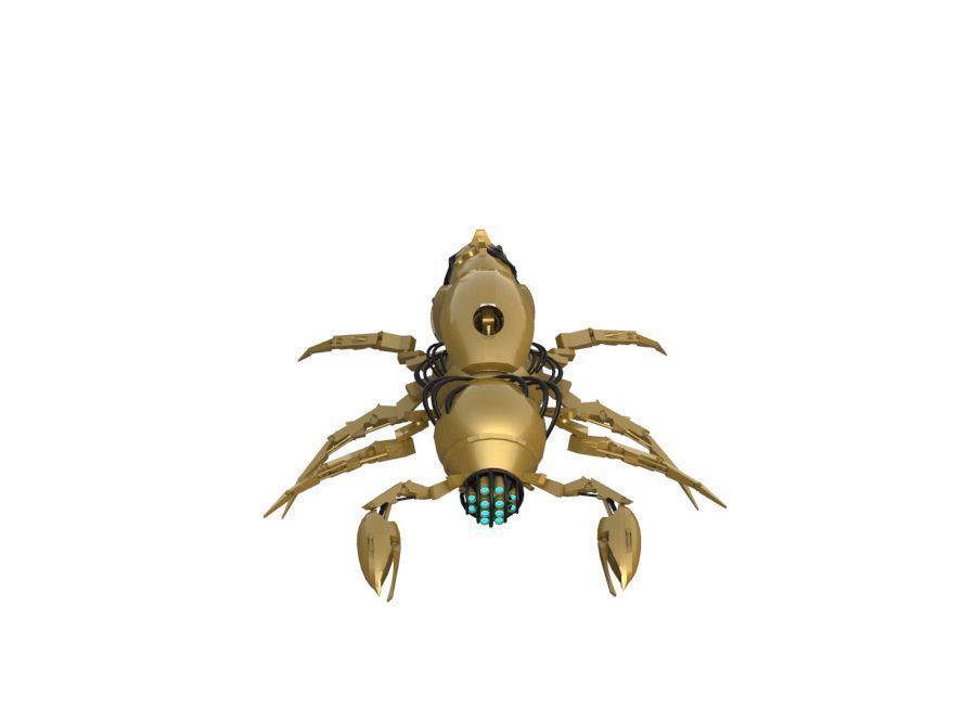 Insects Robot 3D model_3