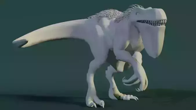 Dinosaur Free low-poly 3D model