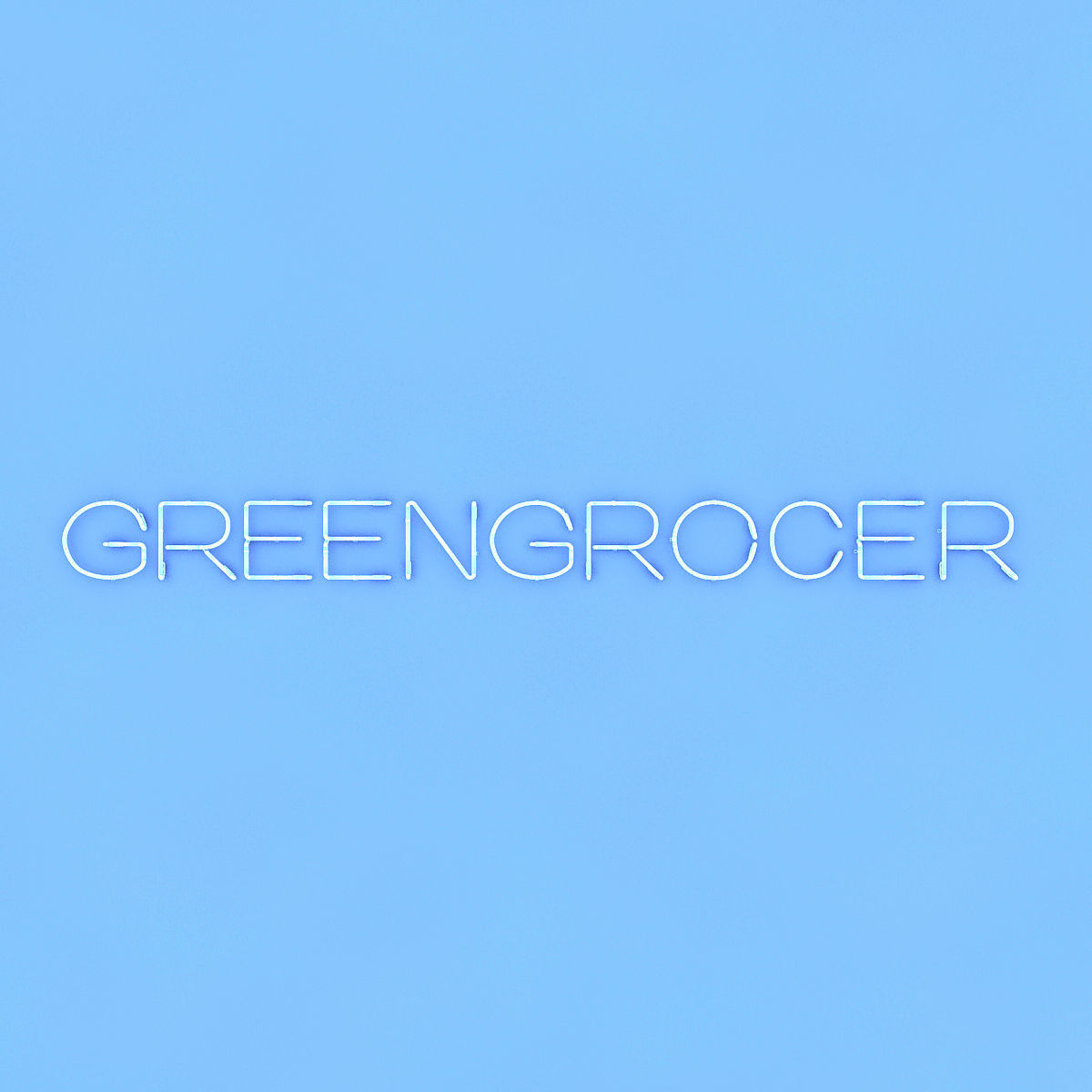 Greengrocer Neon Sign Low-poly 3D model_4