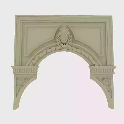 Classical Door 3D model