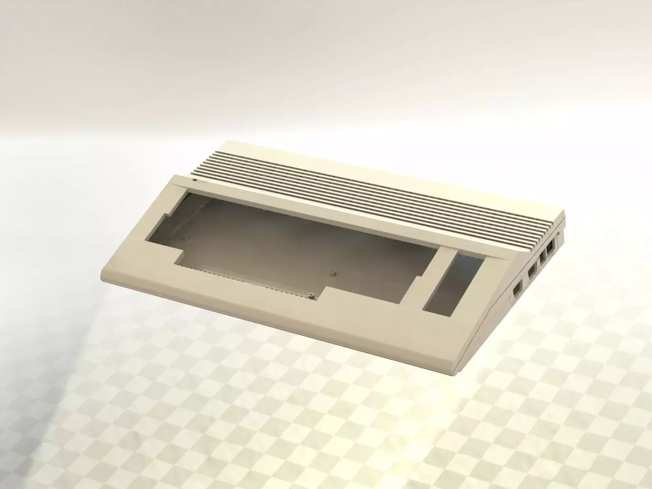 Commodore 64 Enclosure  3D print model_0