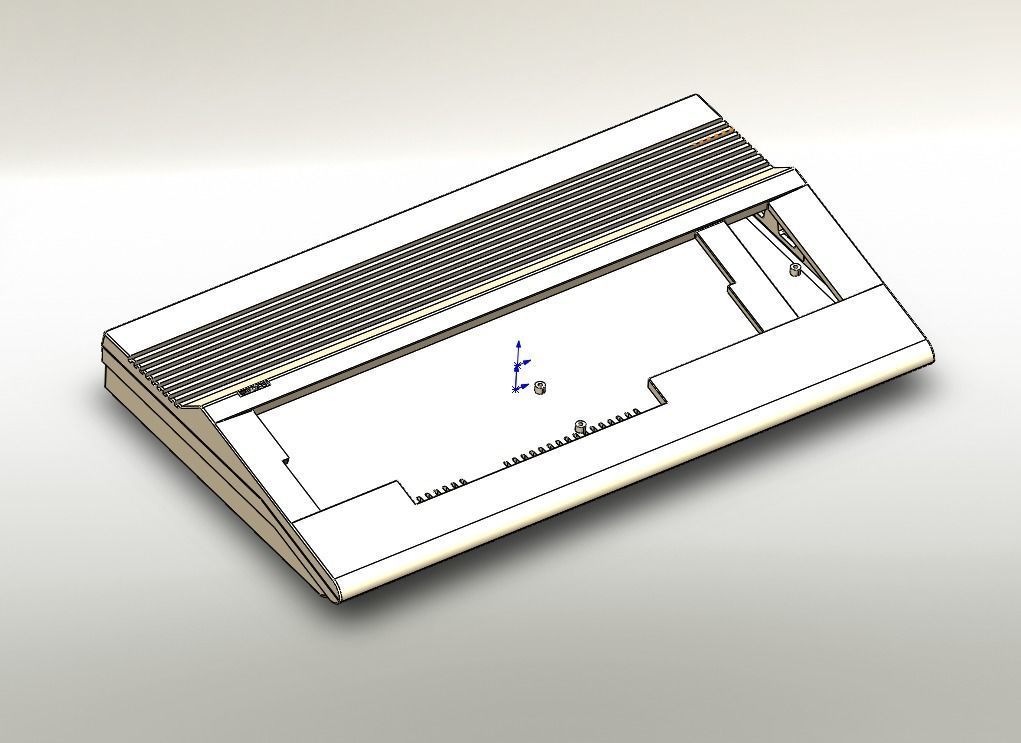 Commodore 64 Enclosure  3D print model_16