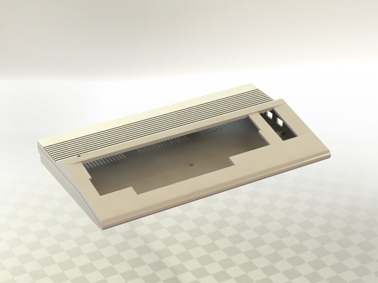 Commodore 64 Enclosure  3D print model_1
